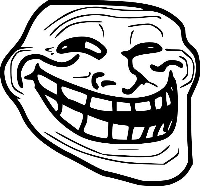 Face meme vector image