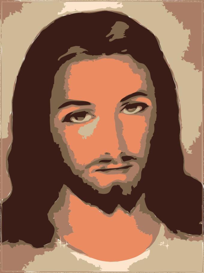 Jesus Christ arty image