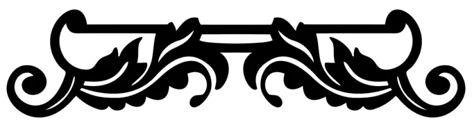 Decorative orrnamental divider