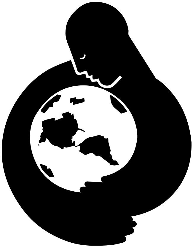 Mother Earth silhouette