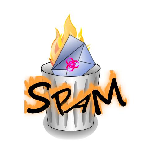Spam mail icon