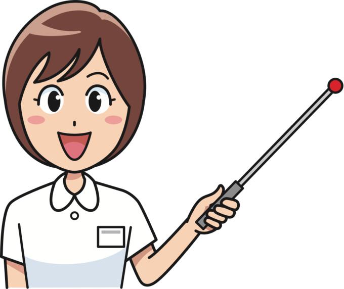 Happy female instructor