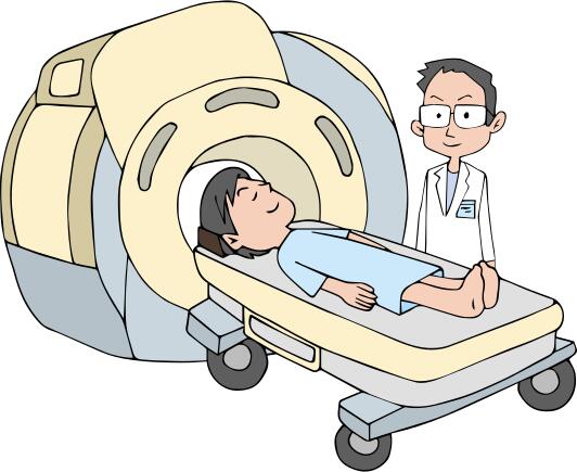 Cartoon MRI image