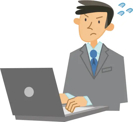 Business computer user