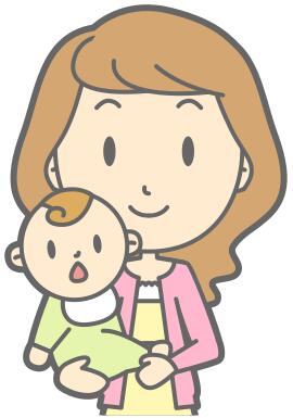 Mum with infant