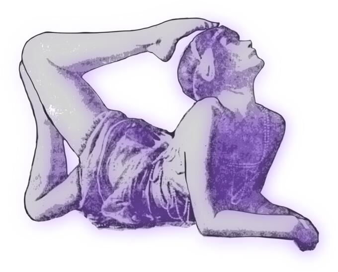 Flexible lady from past