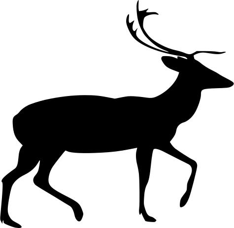 Stag silhouette