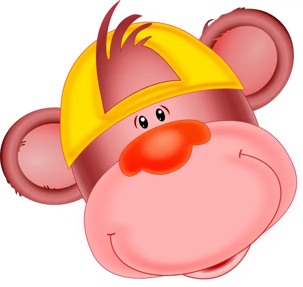 Pink monkey's head