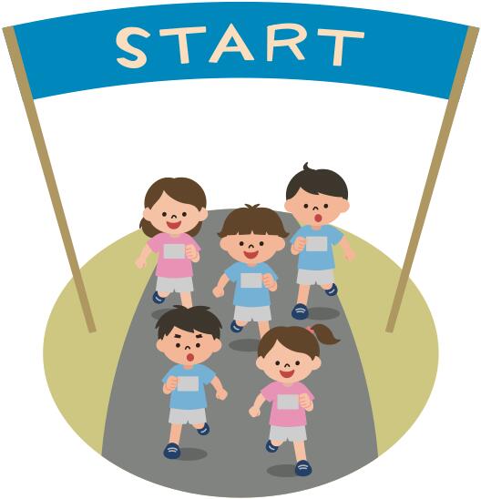 Running kids
