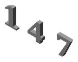 Isometric numbers