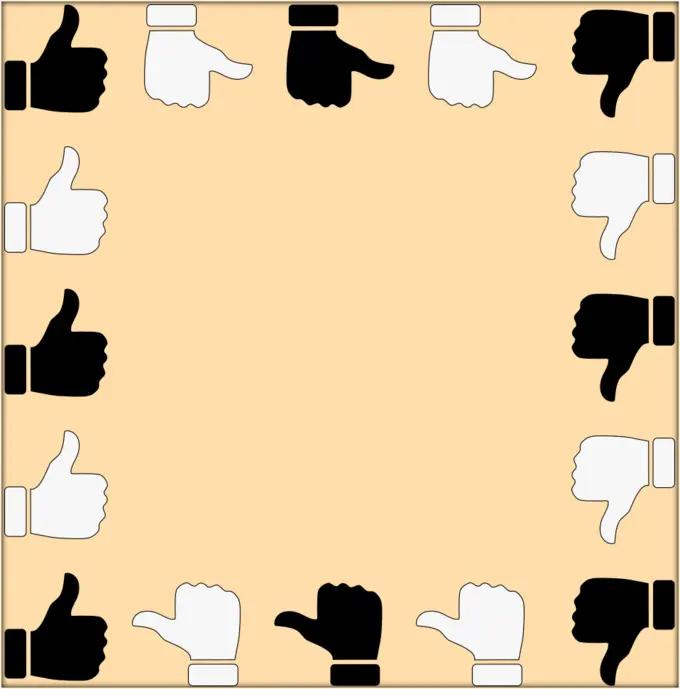 Thumbs-Up frame