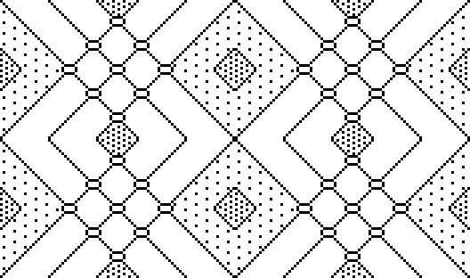 Dotty black and white background