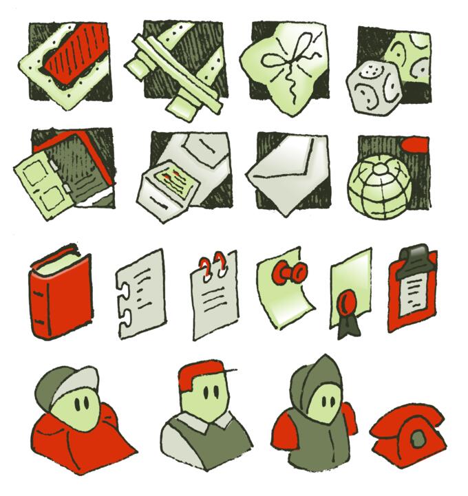 Web icons vector image