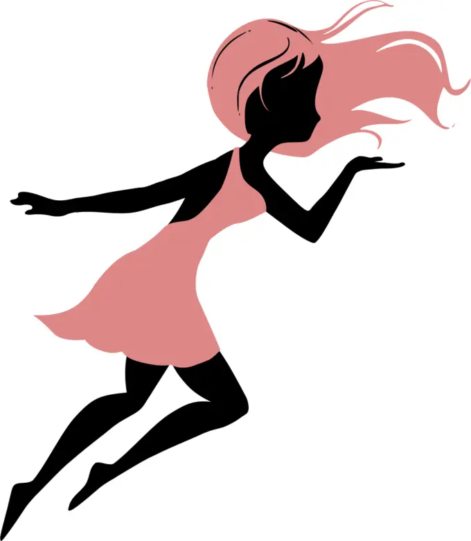 Fairy blowing kiss