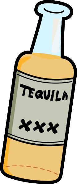 Cartoon tequila