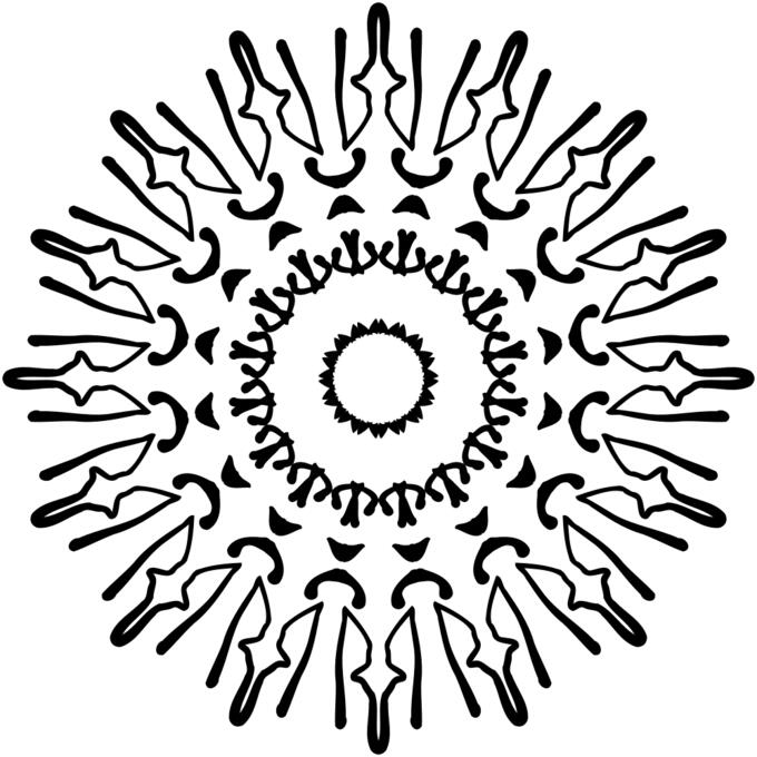 Abstract image of the Sun