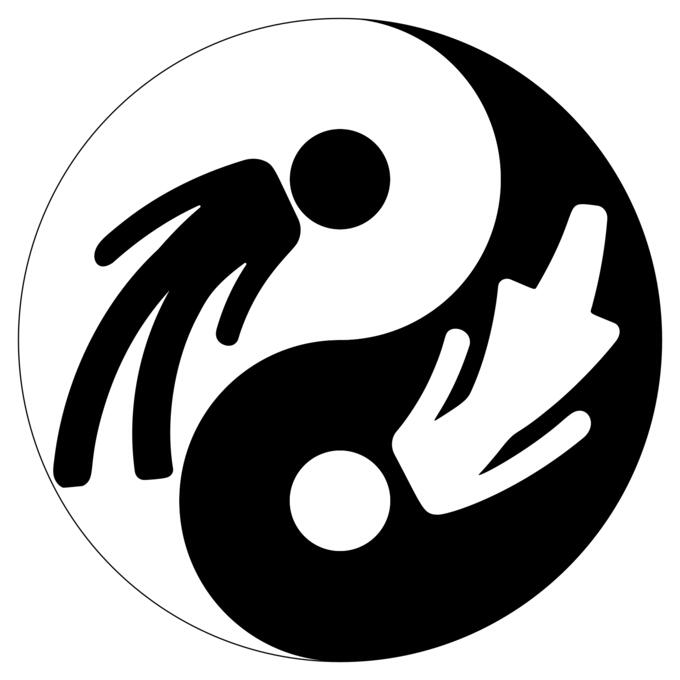 Male and female yin and yang