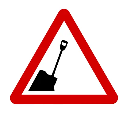 Men on strike symbol