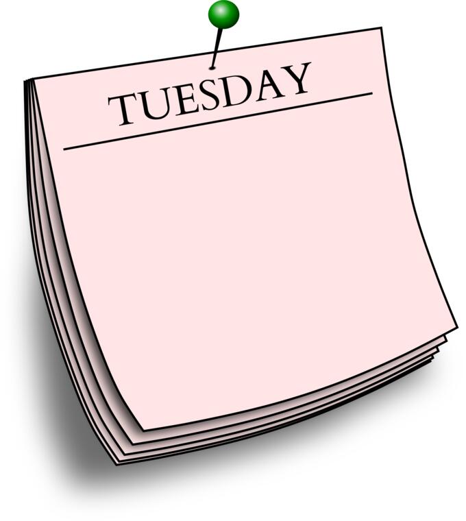 Pink Tuesday note