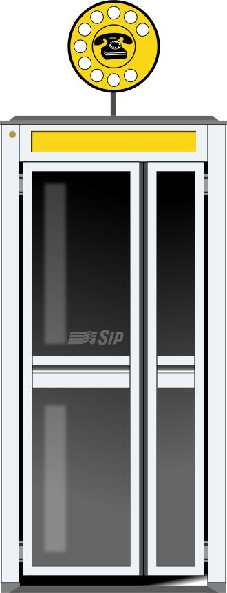 Telephone booth