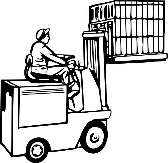 Forklift drawing