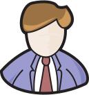 Suited man avatar