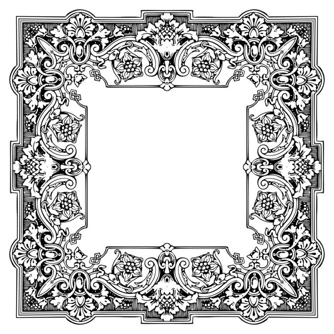 Arty rich frame