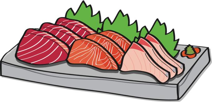 Three fish meals