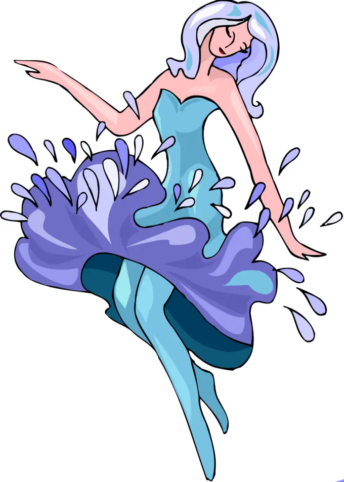Watery dancer