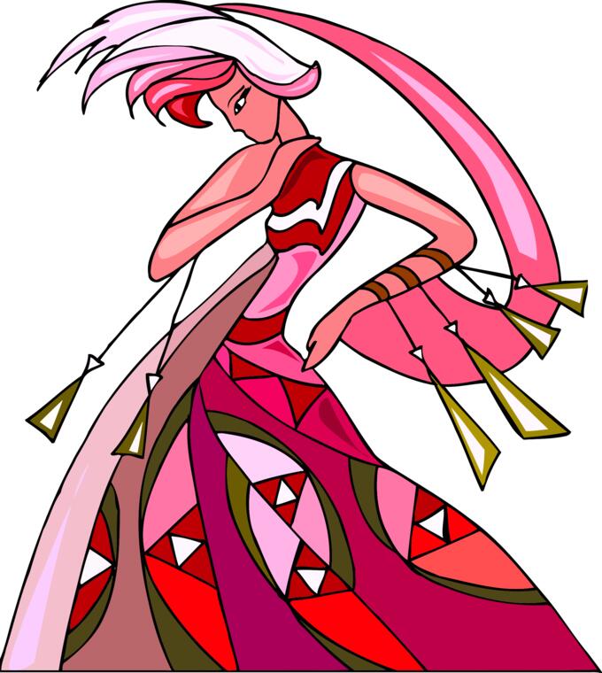 Dancer drawing