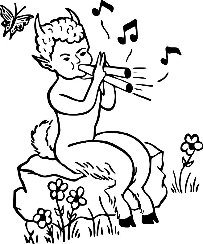 Musical faun