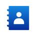 Android contacts vector image