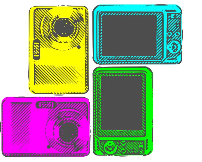 Compact digital cameras