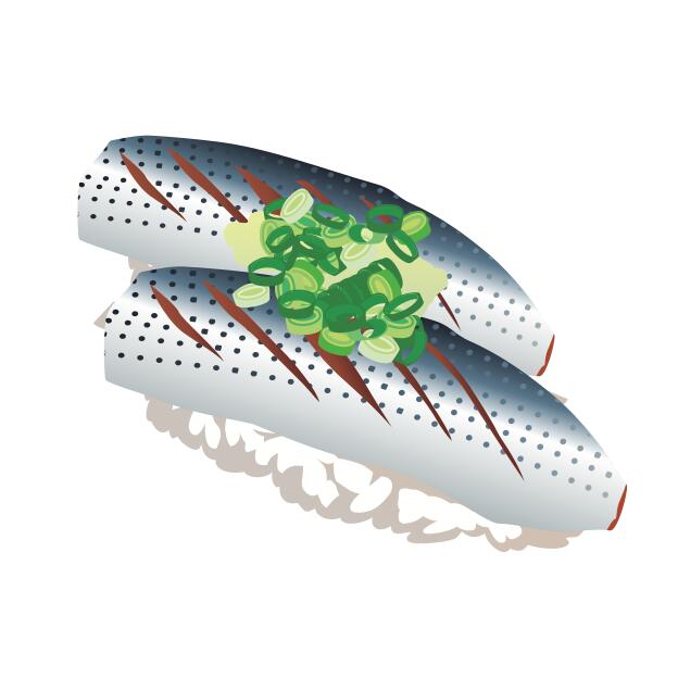 Sardine sushi