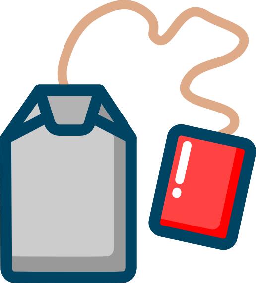 Tea bag icon
