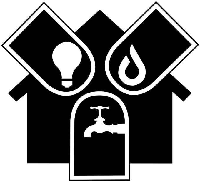 Water, gas and electricity