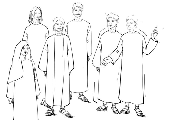New testament scene