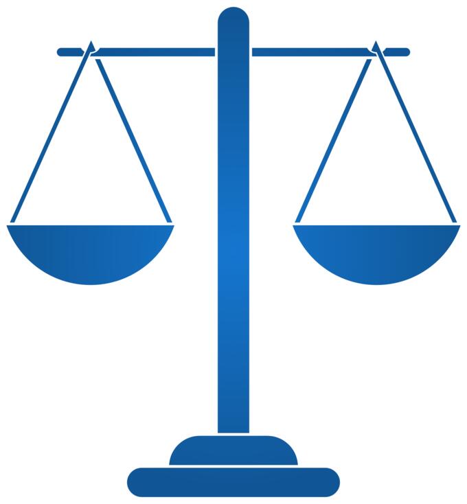 VBue justice scale image