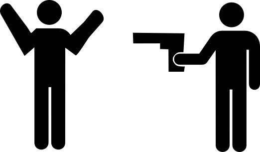 Robber vector icon