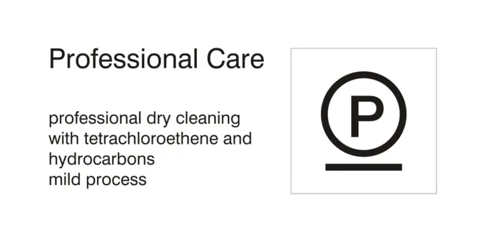 Professional dry cleaning clothes