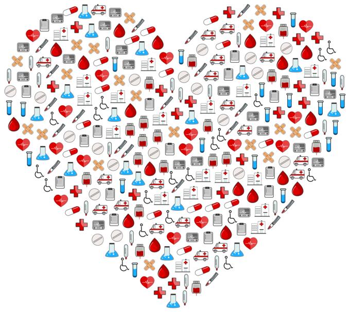 Medical icons heart