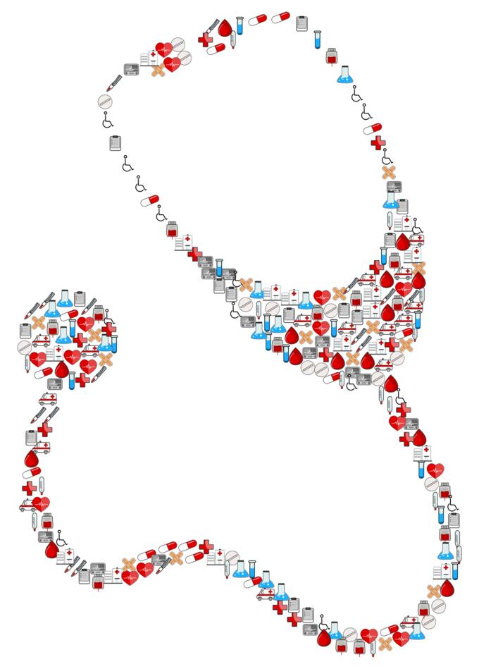 Medical icons stethoscope