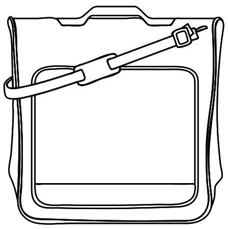 Shoulder satchel illustration