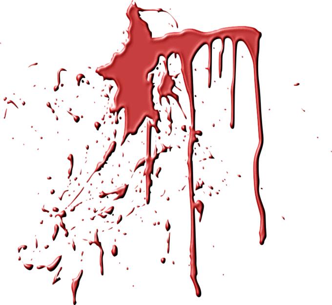 Blood splash vector image