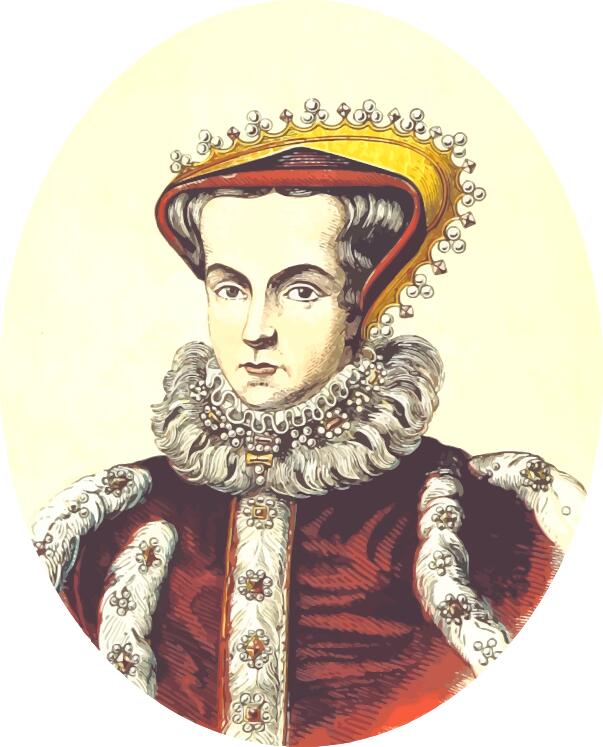 Queen Mary vector image