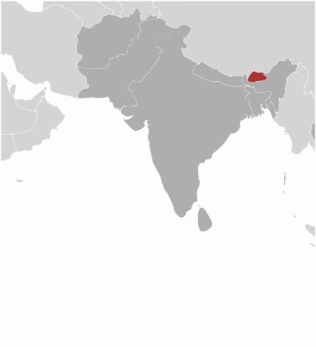 Bhutan location image