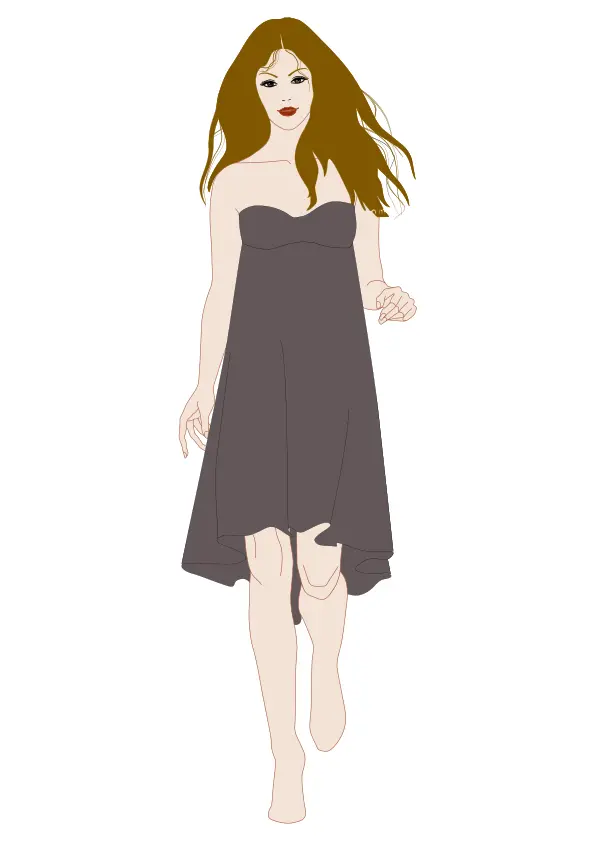 Woman walking imaage