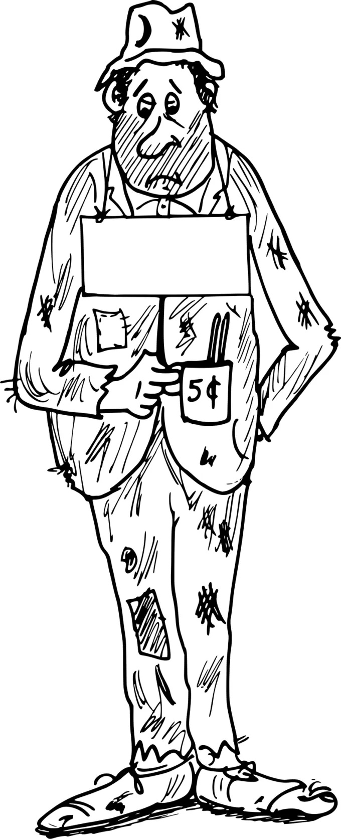 Tramp drawing
