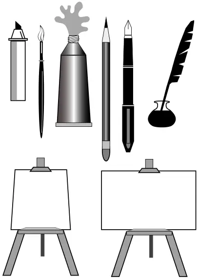 Artist's tools