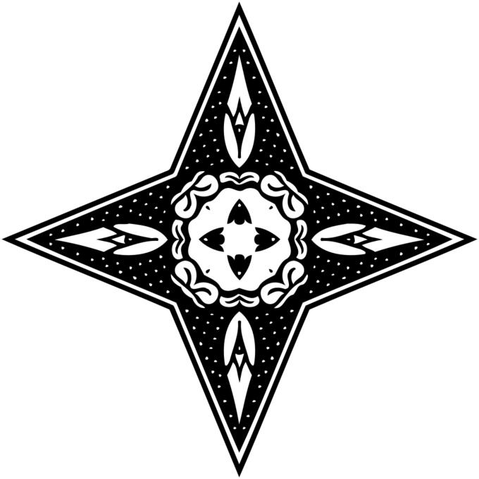 Four-pointer star